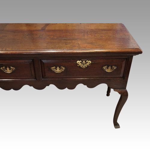 fig 2. Antique oak dresser oak