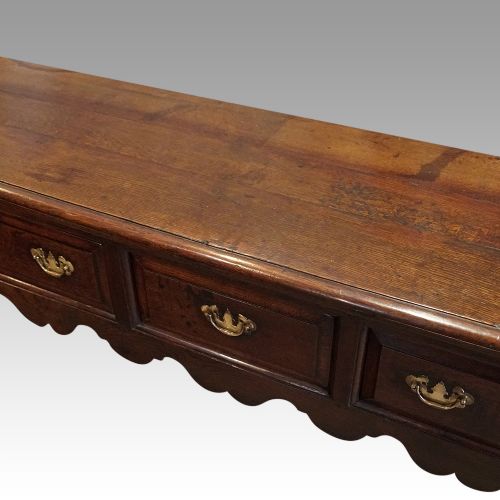 fig 3. Antique oak dresser oak