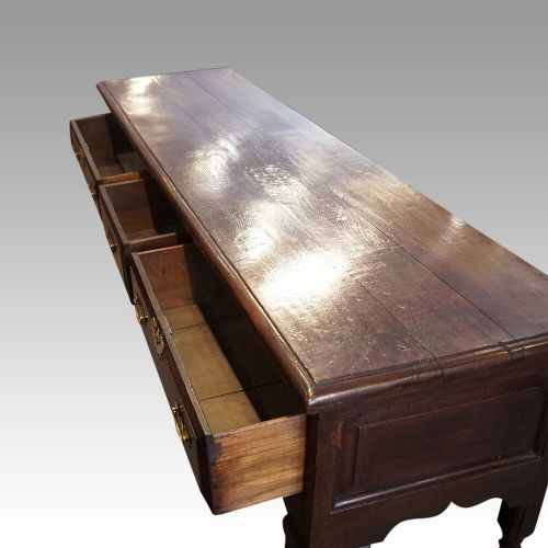 fig 6. Antique oak dresser oak