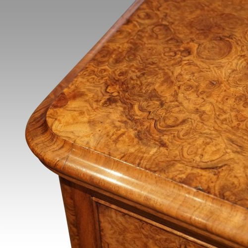 fig 8. Pair of Victorian walnut bedside chests