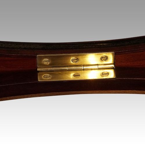 fig 6. Edwardian inlaid mahogany curio table