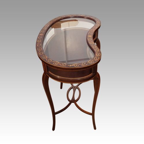 fig 7. Edwardian inlaid mahogany curio table