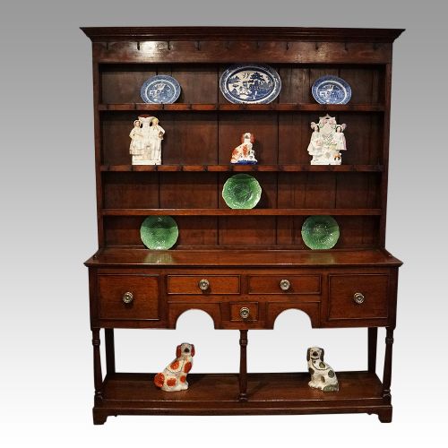 Antique Oak Carnarvon Dresser