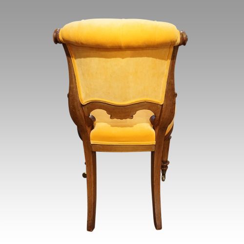 fig 4. Set of 8 Victorian mahogany dining chairs 