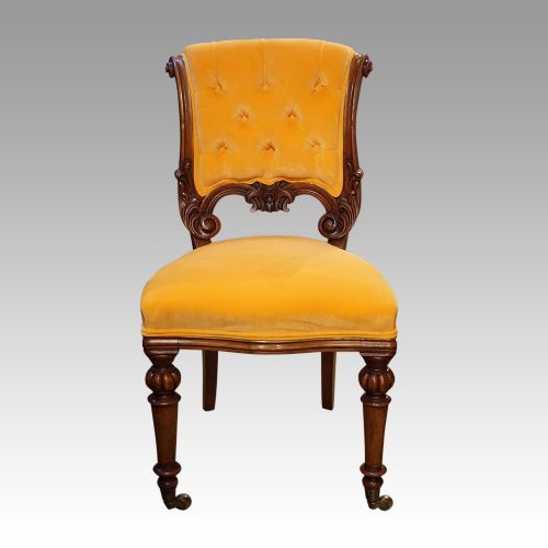 fig 8. Set of 8 Victorian mahogany dining chairs 