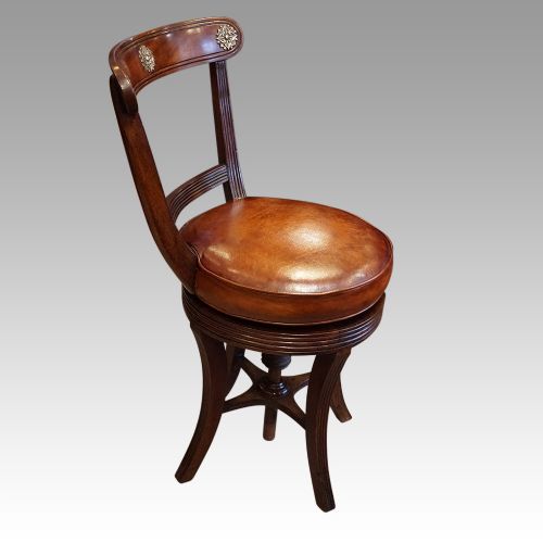 Regency Mahogany Music Chair