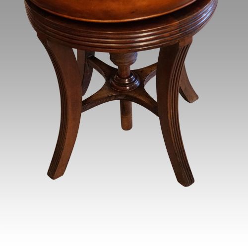 fig 2. Regency mahogany music chair