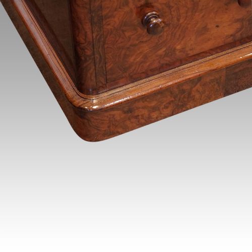fig 2. Pair of Victorian walnut bedside chests