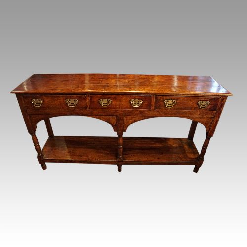 Antique Small Oak Dresser Base