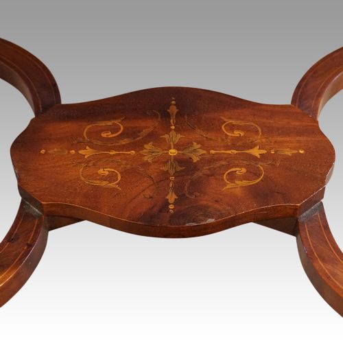 fig 6. Edwardian inlaid mahogany display bookcase