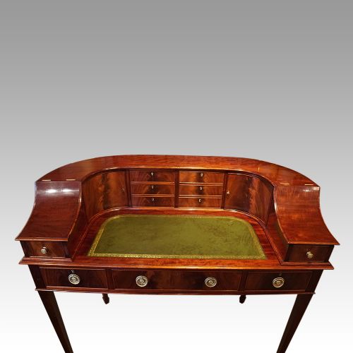 fig 9. Antique Carlton House desk