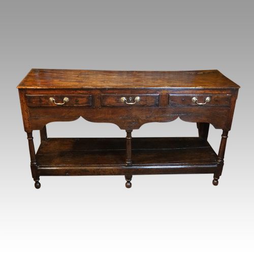 Antique Oak Dresser Base