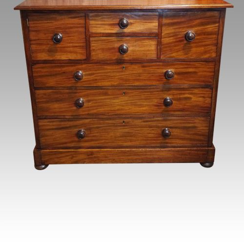 fig 6. Victorian mahogany chest