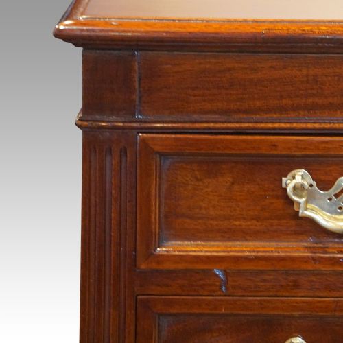 fig 3. Edwardian mahogany high chest