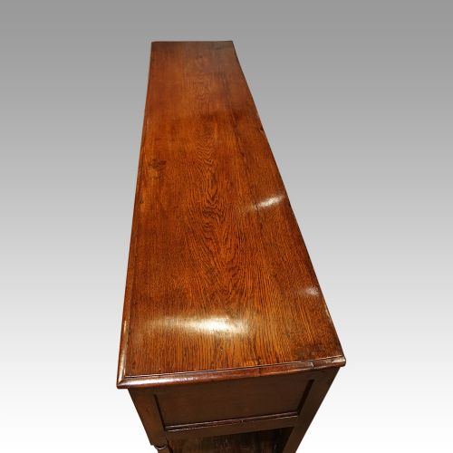 fig 6. Georgian oak dresser base
