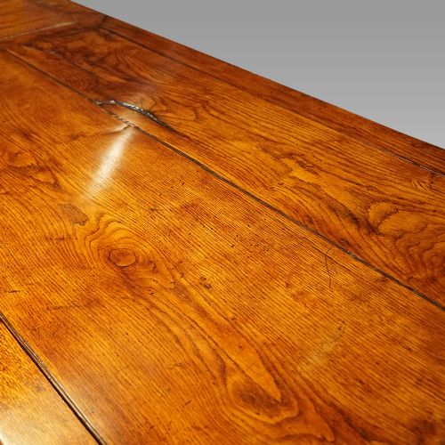 fig 8. Victorian oak draw leaf dining table