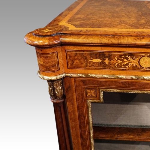 fig 7. Victorian walnut credenza