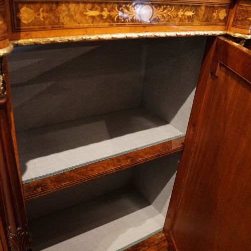 fig 8. Victorian walnut credenza