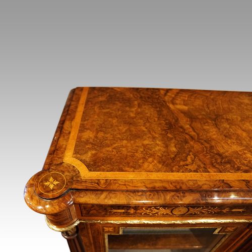 fig 10. Victorian walnut credenza
