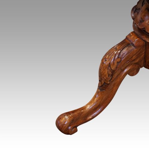 fig 5. Victorian inlaid walnut oval workbox