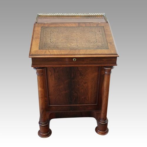 fig 4. William IV rosewood davenport desk
