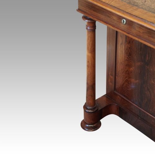 fig 5. William IV rosewood davenport desk
