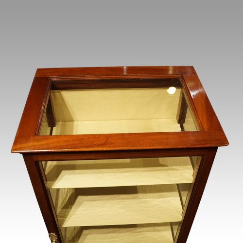 fig 1. Edwardian mahogany curio cabinet