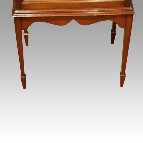 fig 3. Edwardian mahogany curio cabinet