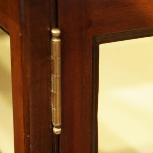fig 5. Edwardian mahogany curio cabinet