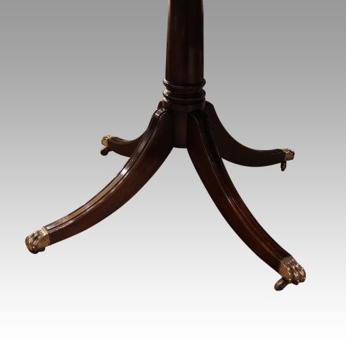 fig 1. Georgian style large mahogany dining table