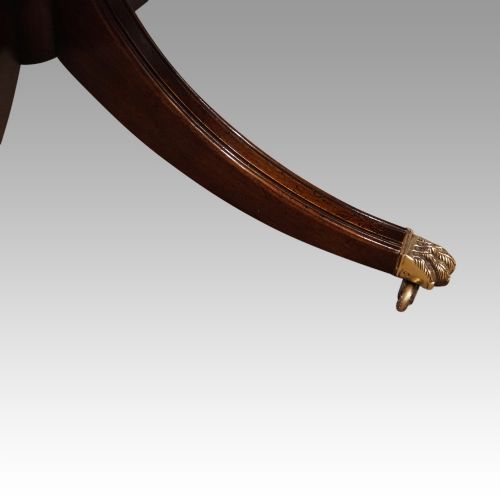 fig 4. Georgian style large mahogany dining table