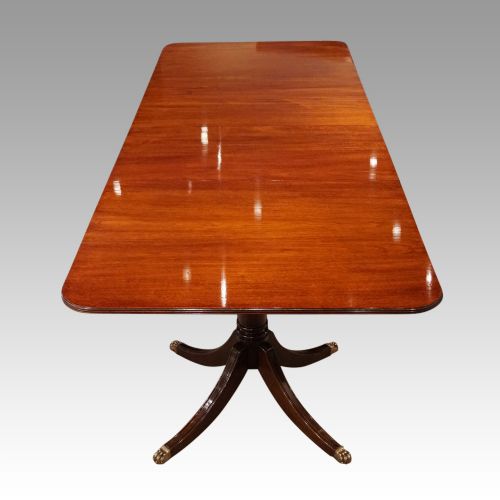 fig 10. Georgian style large mahogany dining table