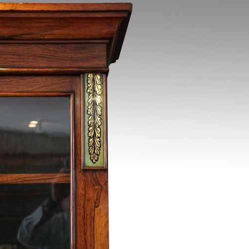 fig 3. Antique rosewood library bookcase