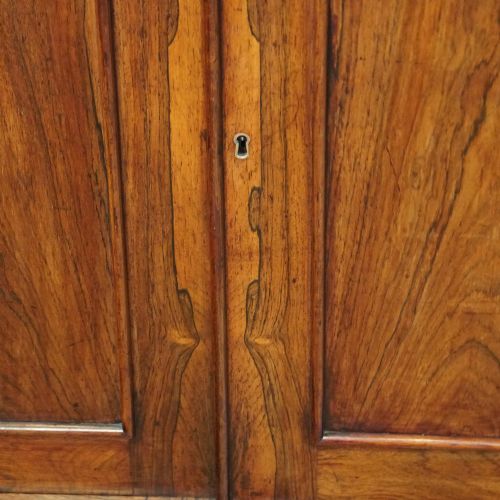 fig 4. Antique rosewood library bookcase