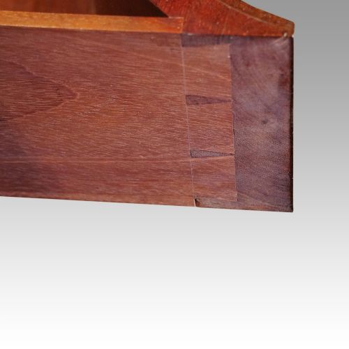 fig 1. Antique mahogany Chippendale style desk