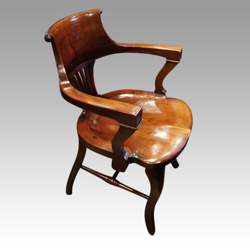 fig 1. Edwardian desk chair