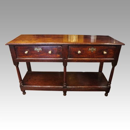 Georgian Oak Pot Board Dresser Base