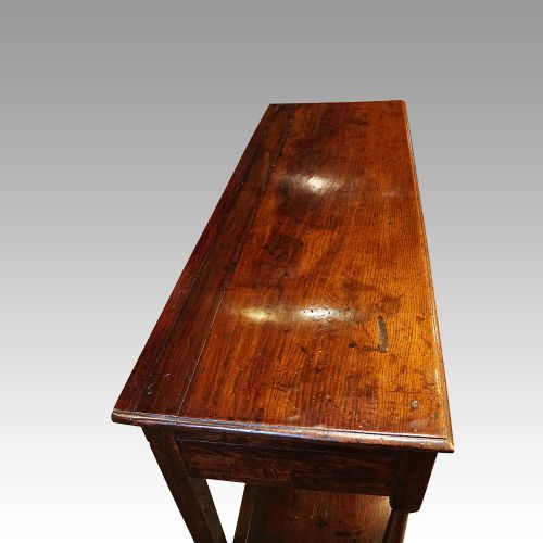 fig 9. Georgian oak pot board dresser base