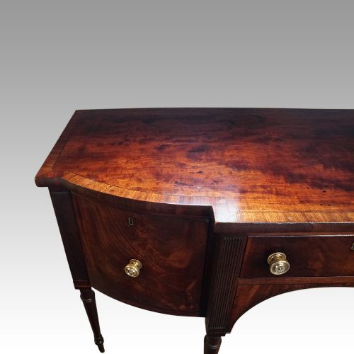 fig 1. Regency mahogany sideboard