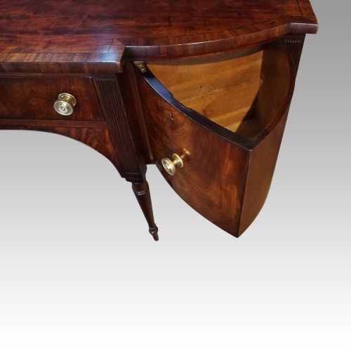 fig 2. Regency mahogany sideboard