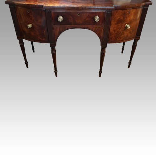 fig 5. Regency mahogany sideboard