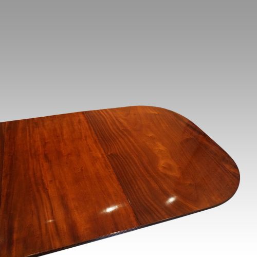 fig 3. Regency style mahogany dining table
