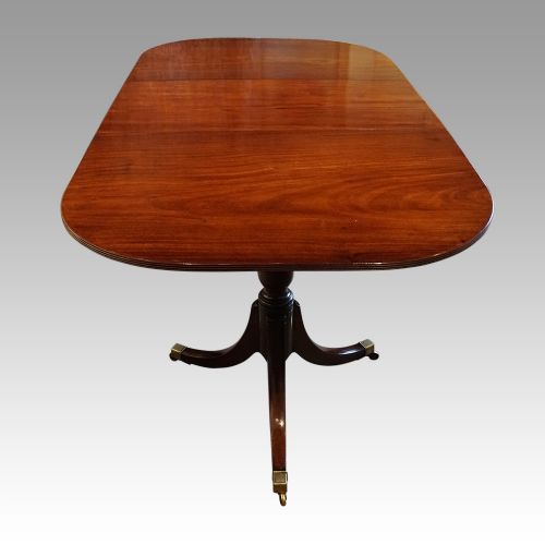 fig 4. Regency style mahogany dining table