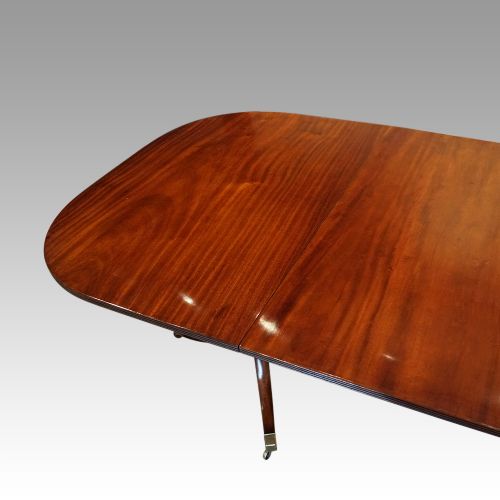 fig 5. Regency style mahogany dining table