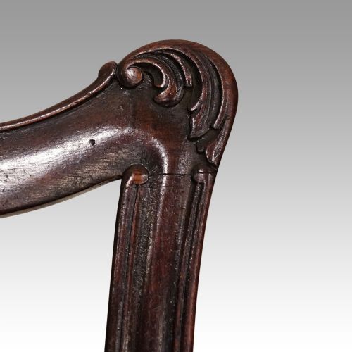 fig 6. Set of 8 Hepplewhite style ladderback chairs