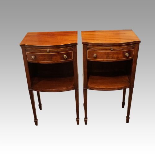 Pair of Mahogany Bedside Cabinets