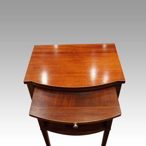 fig 4. Pair of mahogany bedside cabinets
