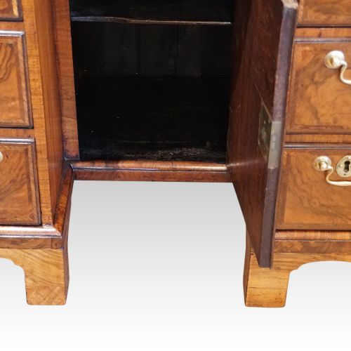 fig 5. Antique walnut kneehole