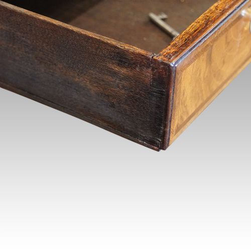 fig 7. Antique walnut kneehole