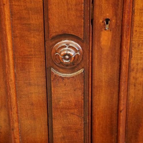 fig 1. Victorian mahogany breakfront side cabinet